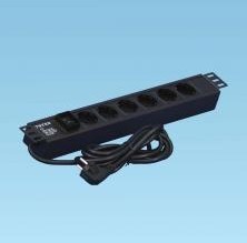 6-outlet German-type PDU